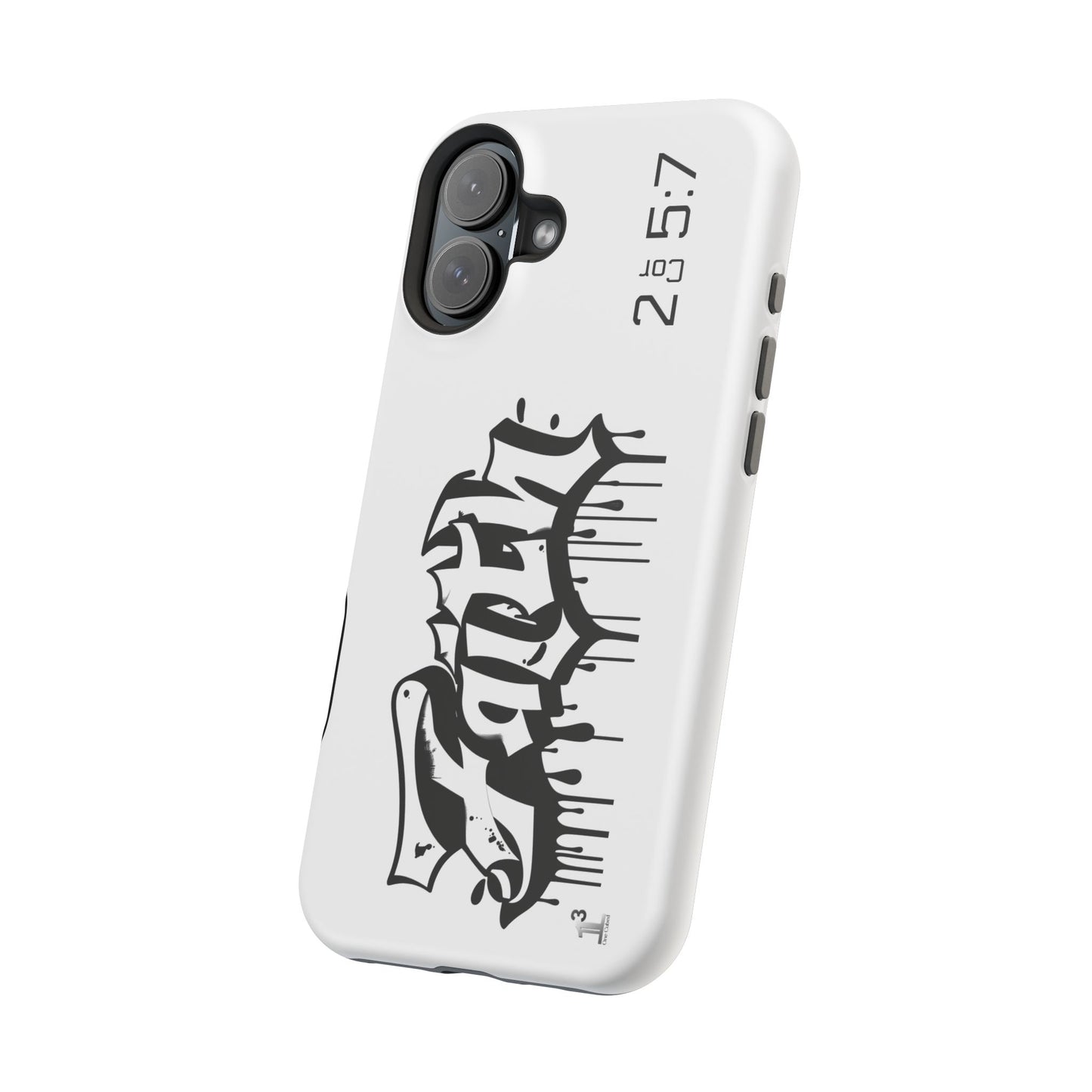 Magnetic Phone Case - Faith (White)