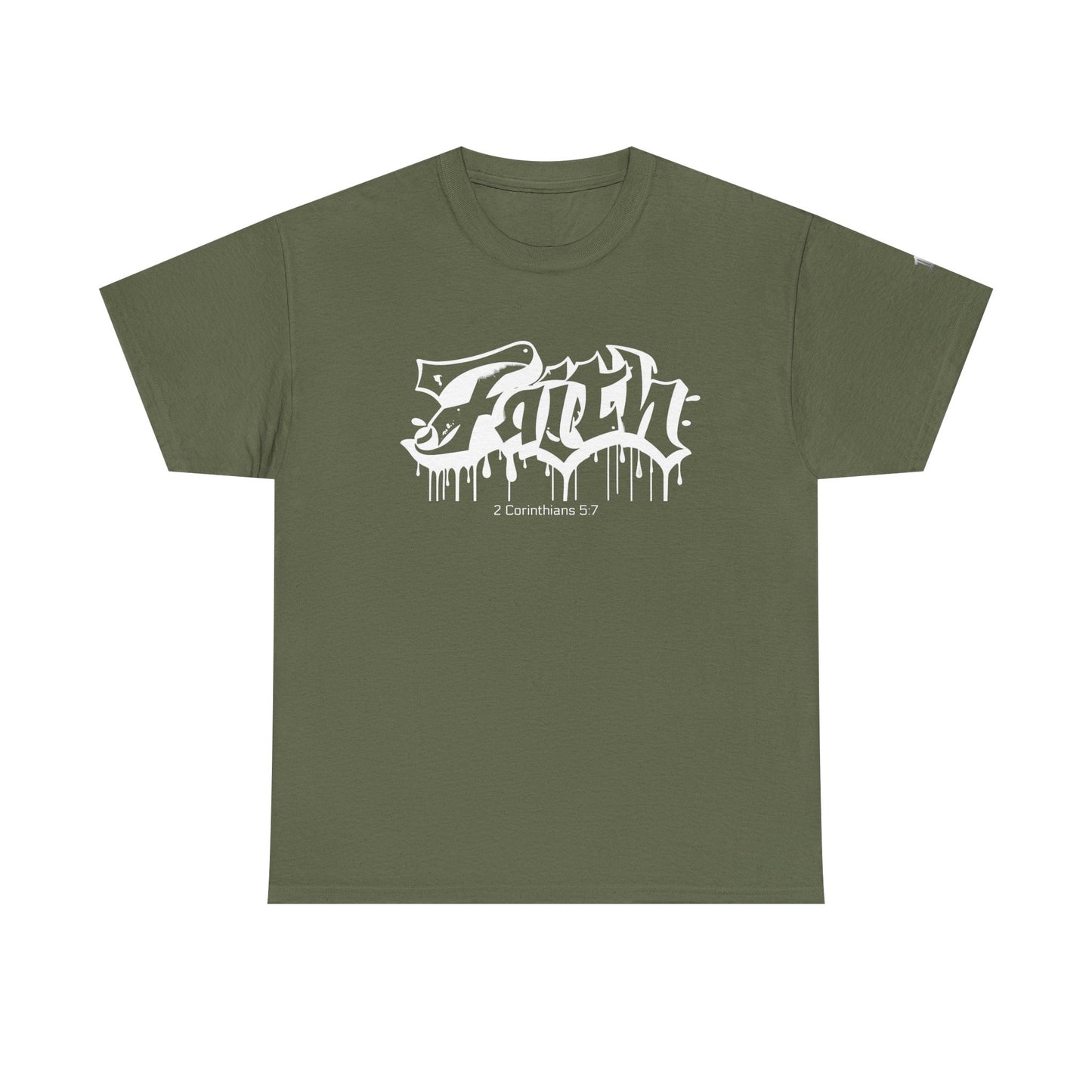 Faith (Graffiti) Unisex Tee - Religious Christian Apparel