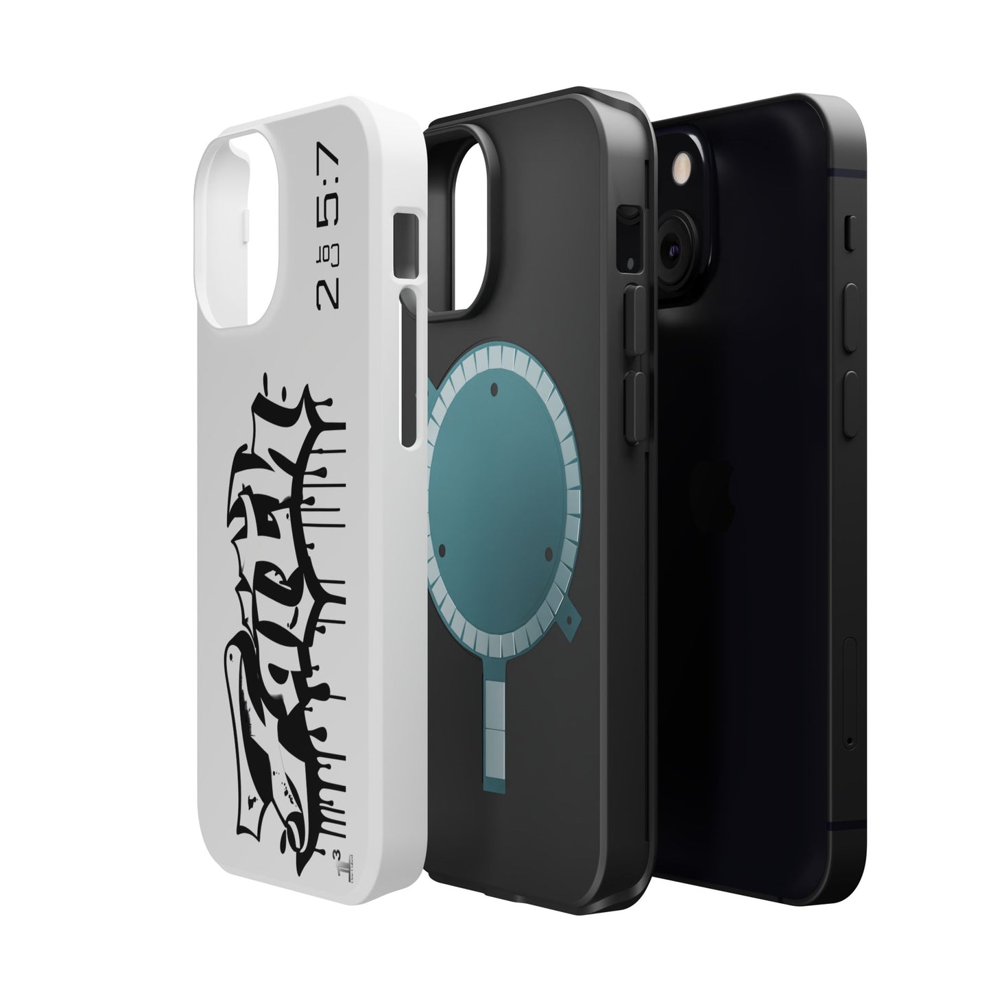 Magnetic Phone Case - Faith (White)