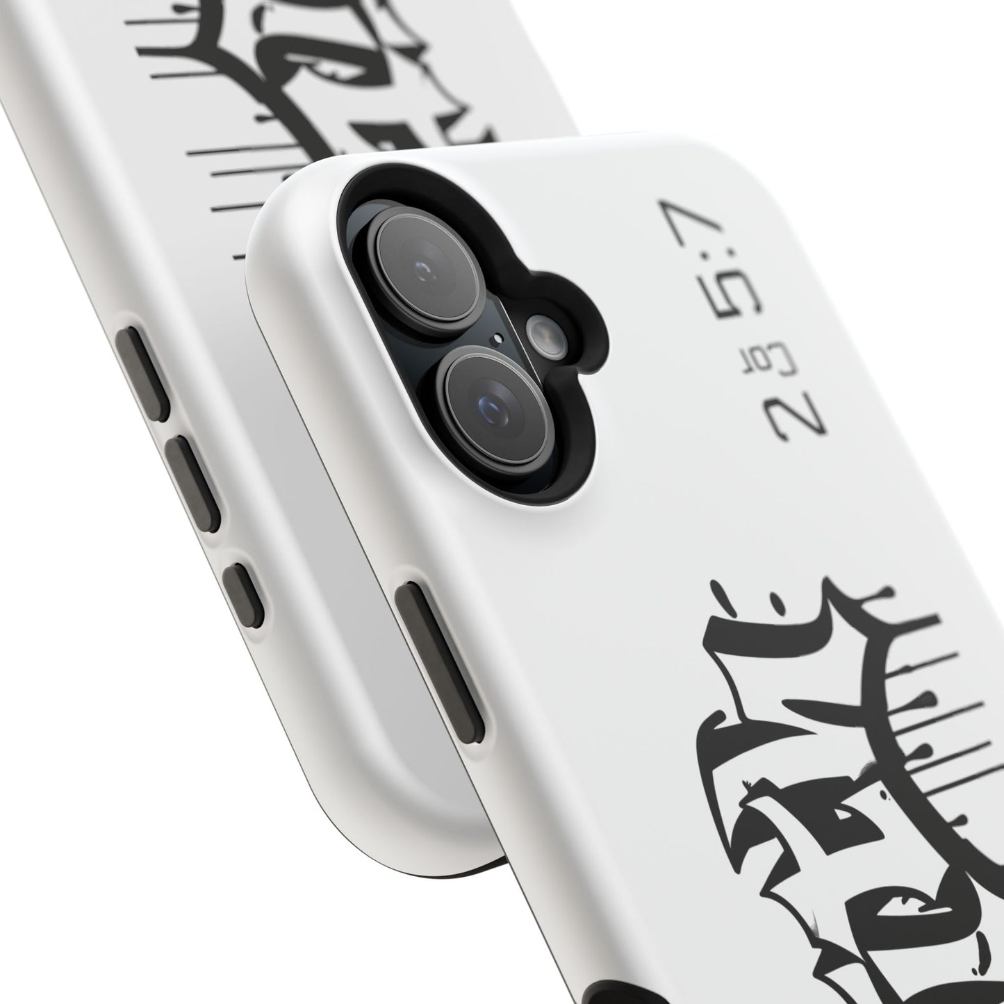 Magnetic Phone Case - Faith (White)