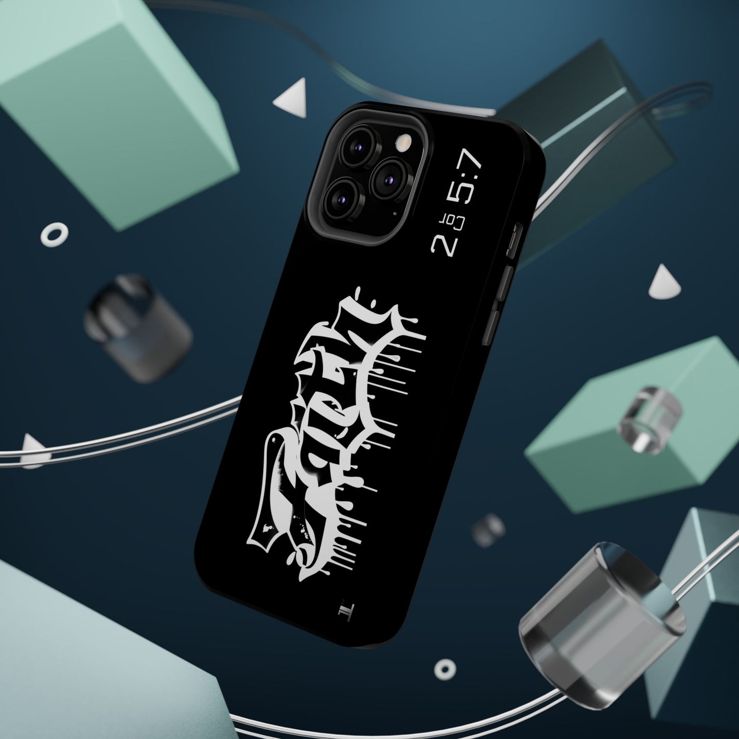 Magnetic Phone Case - Faith (Black)