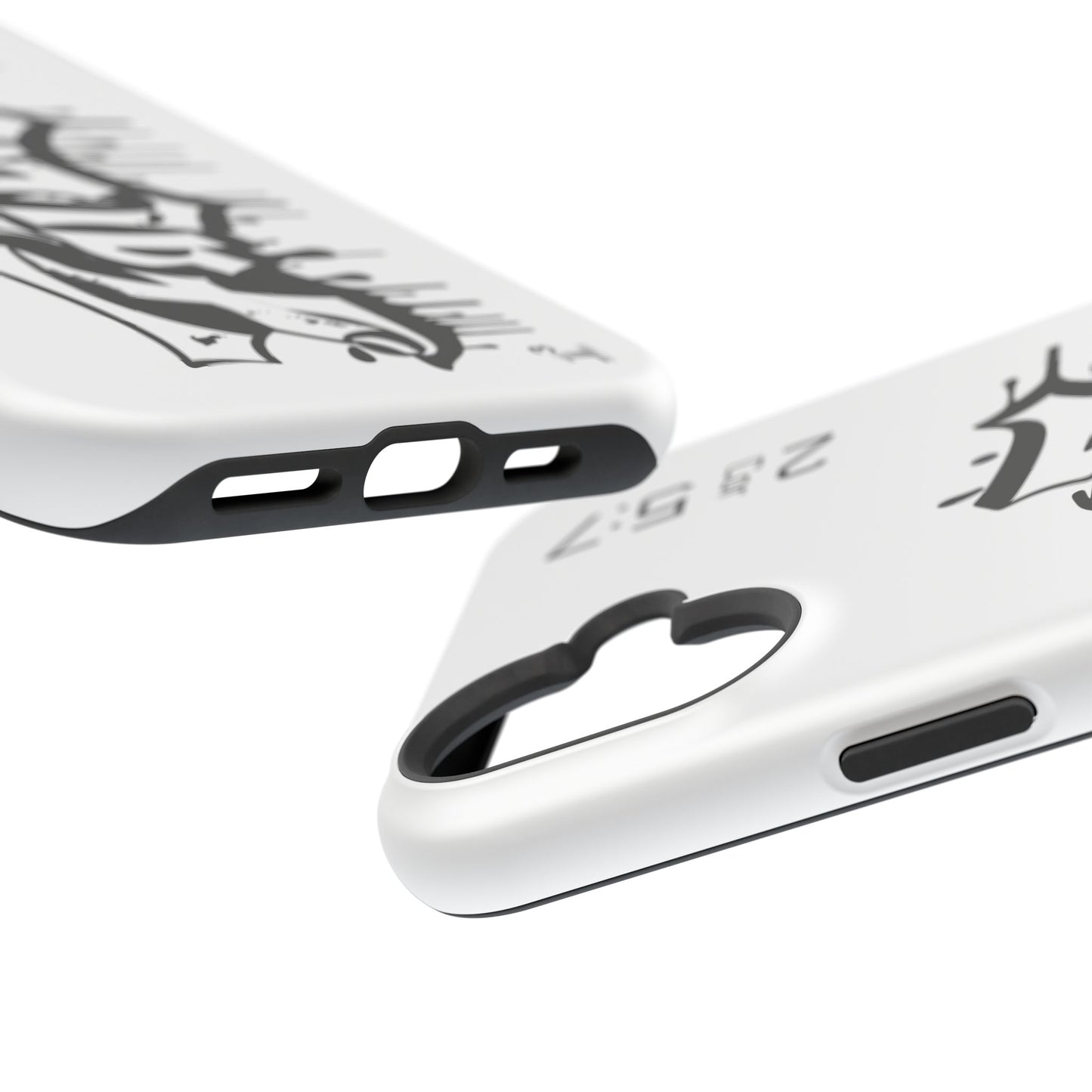 Magnetic Phone Case - Faith (White)