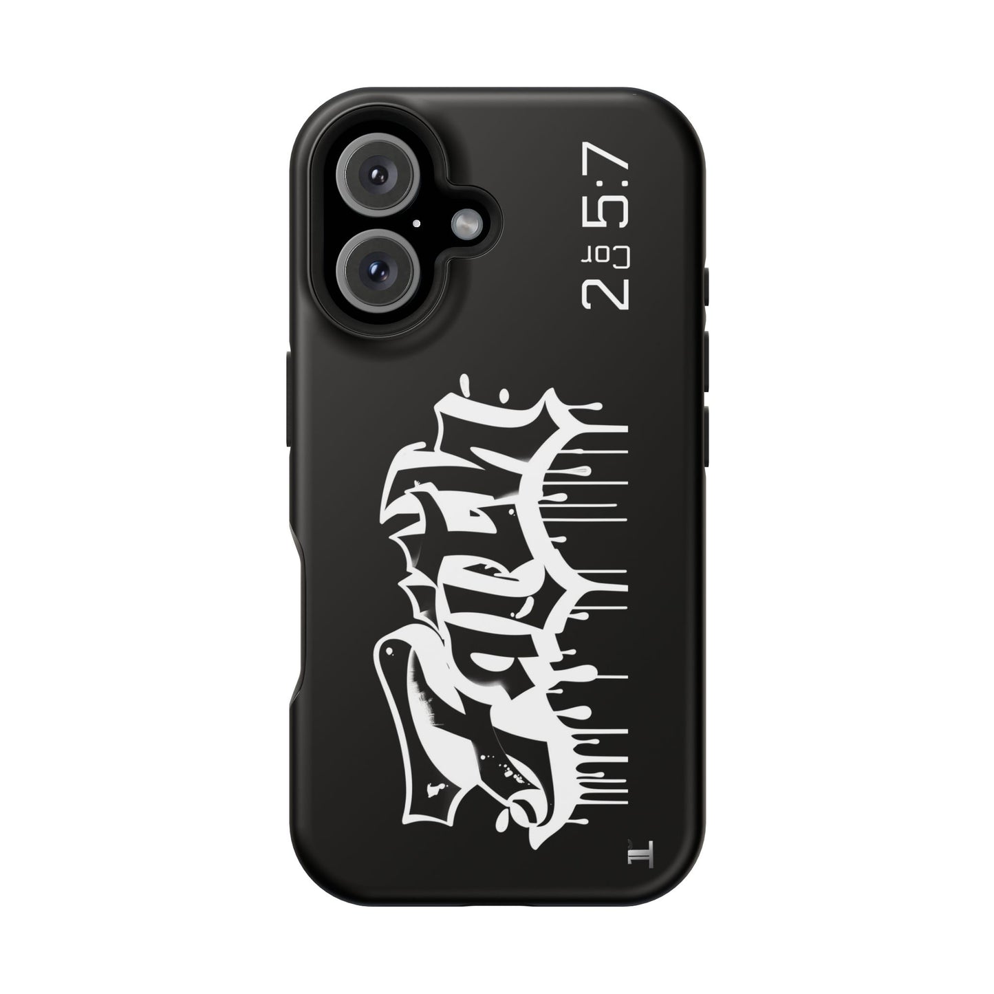 Magnetic Phone Case - Faith (Black)