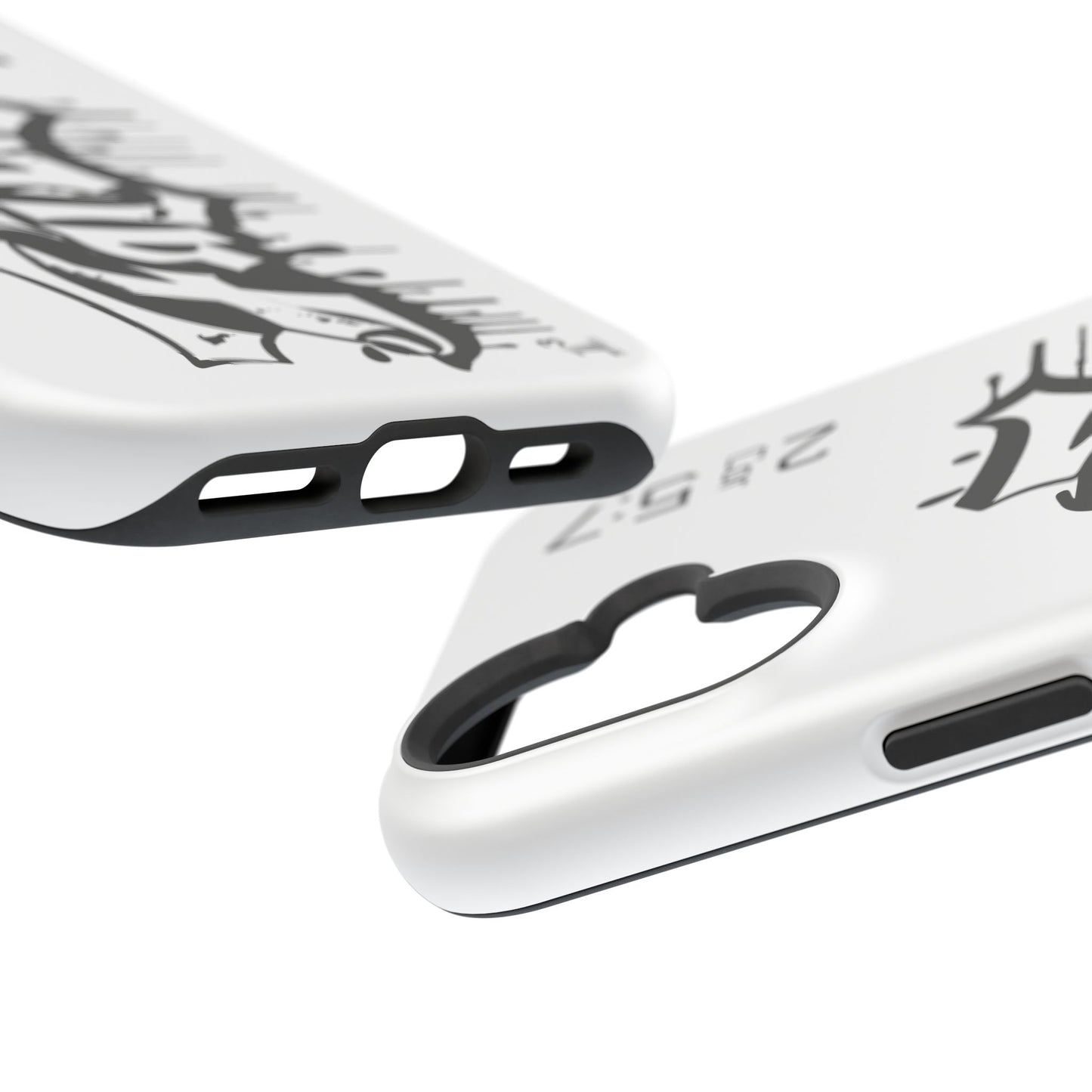 Magnetic Phone Case - Faith (White)