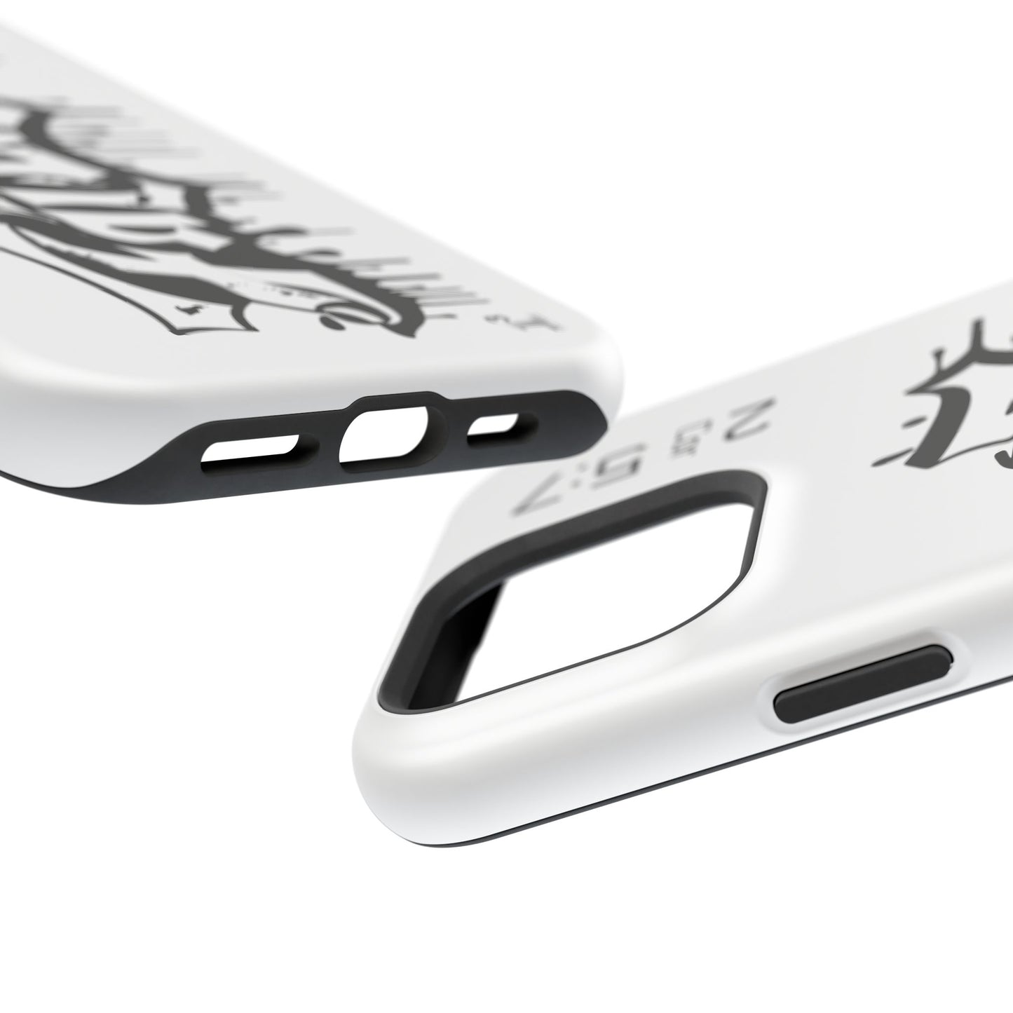 Magnetic Phone Case - Faith (White)