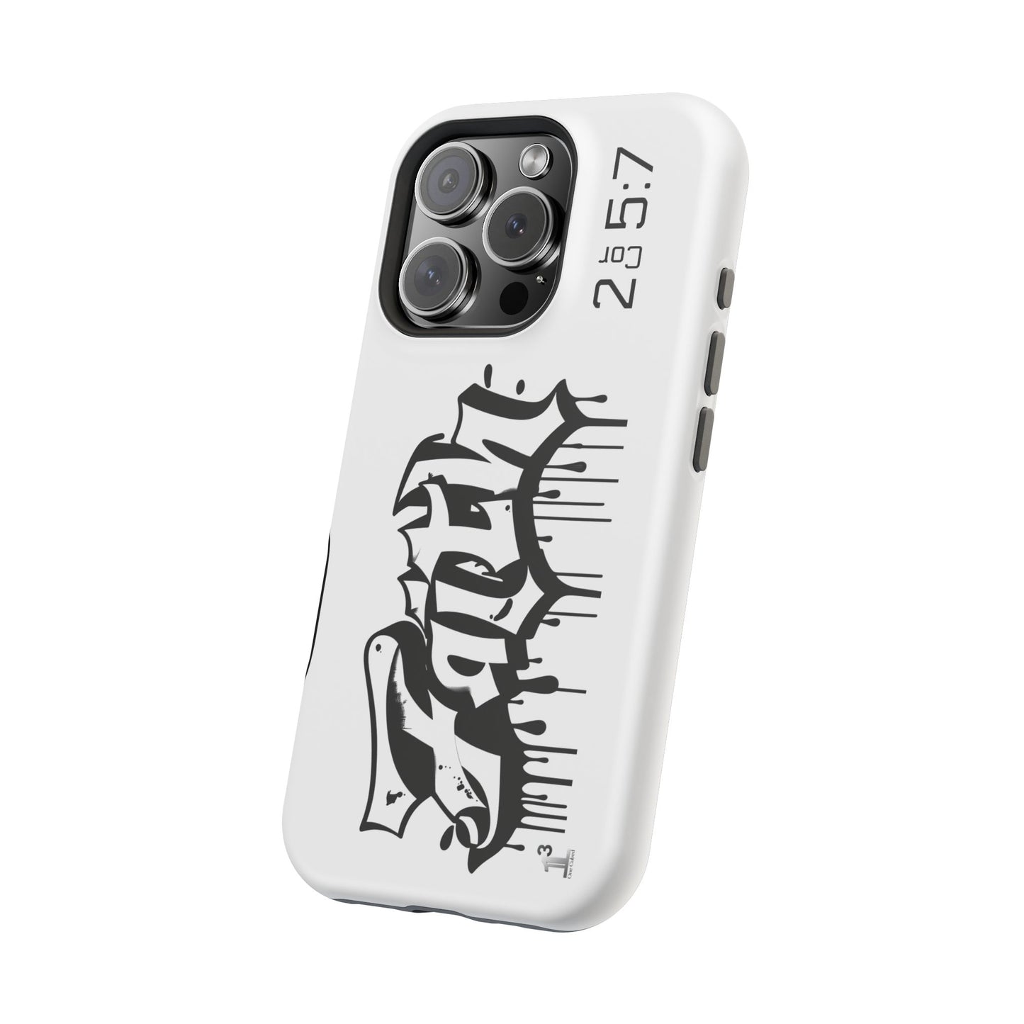 Magnetic Phone Case - Faith (White)