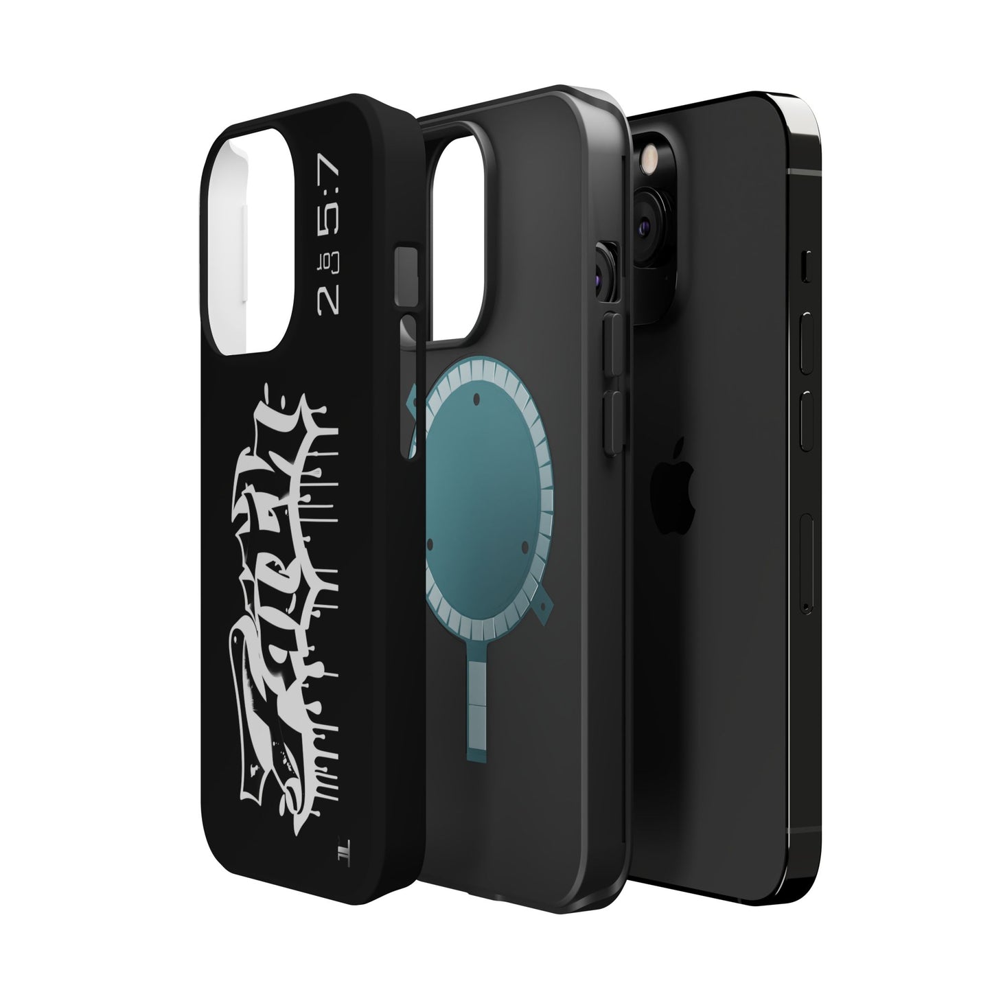 Magnetic Phone Case - Faith (Black)