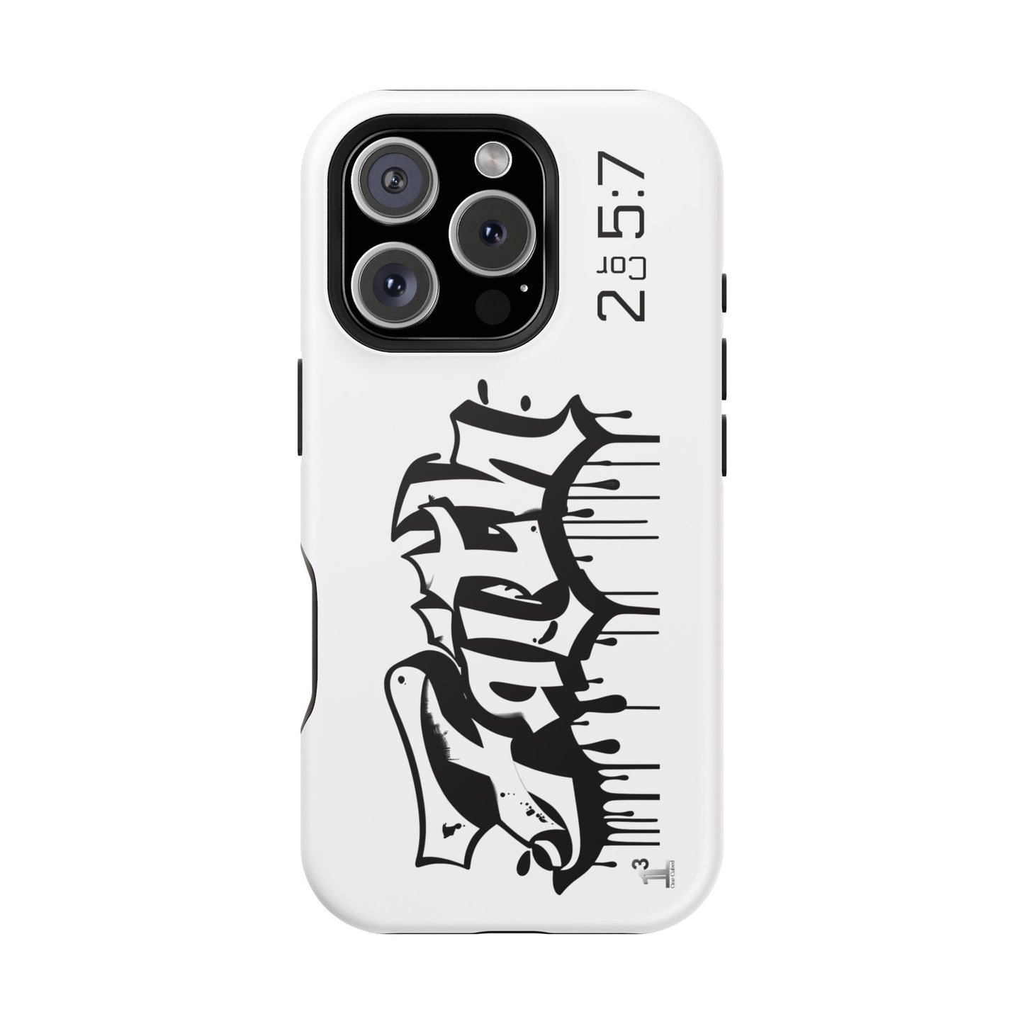 Magnetic Phone Case - Faith (White)