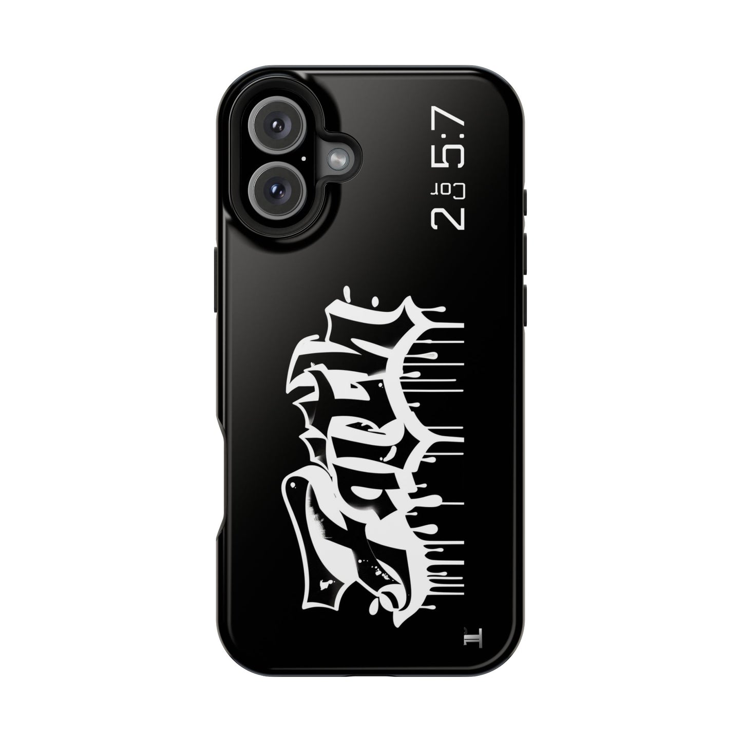 Magnetic Phone Case - Faith (Black)