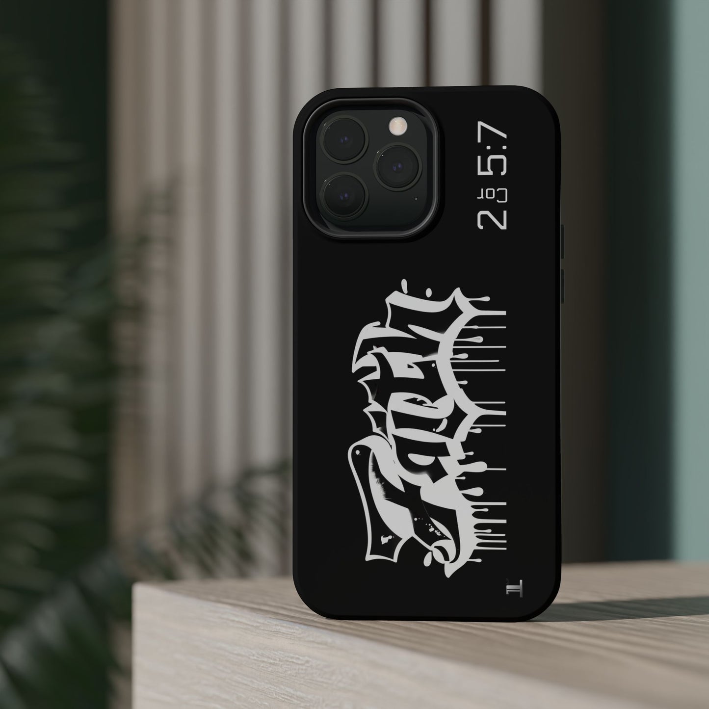 Magnetic Phone Case - Faith (Black)