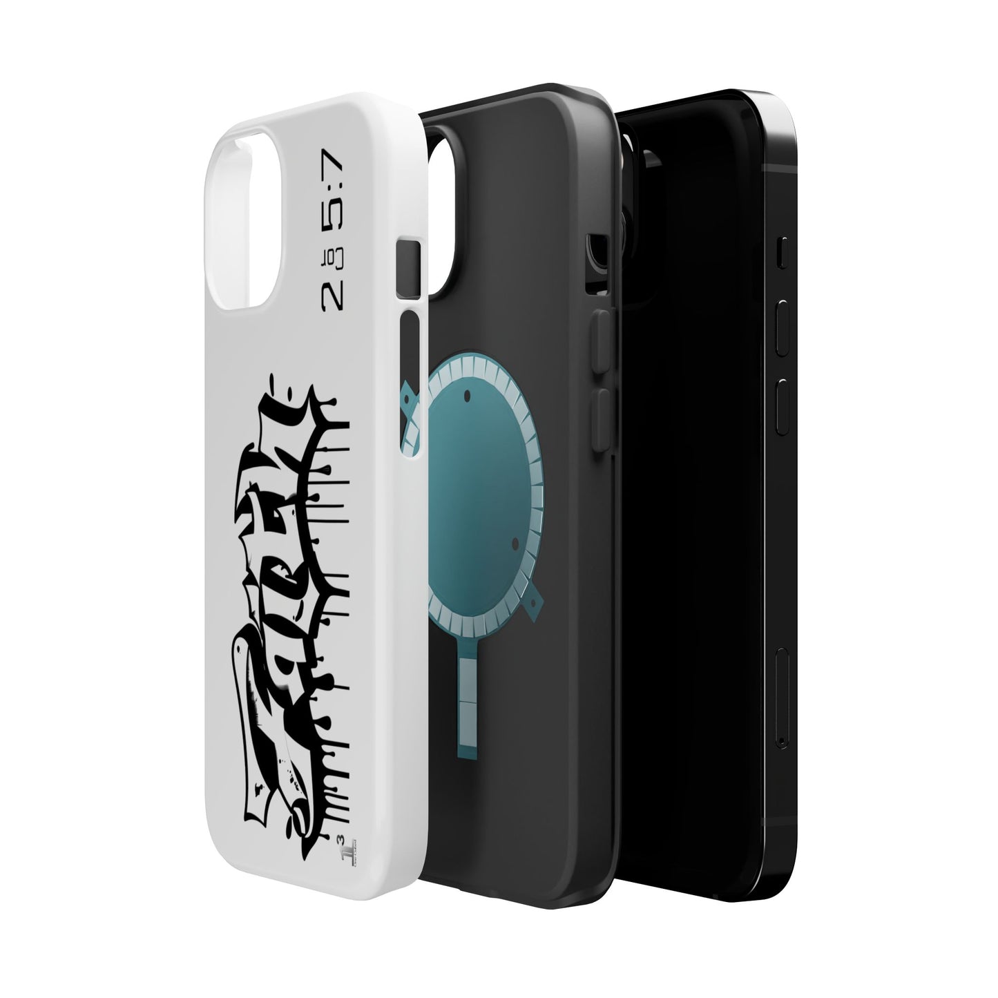 Magnetic Phone Case - Faith (White)