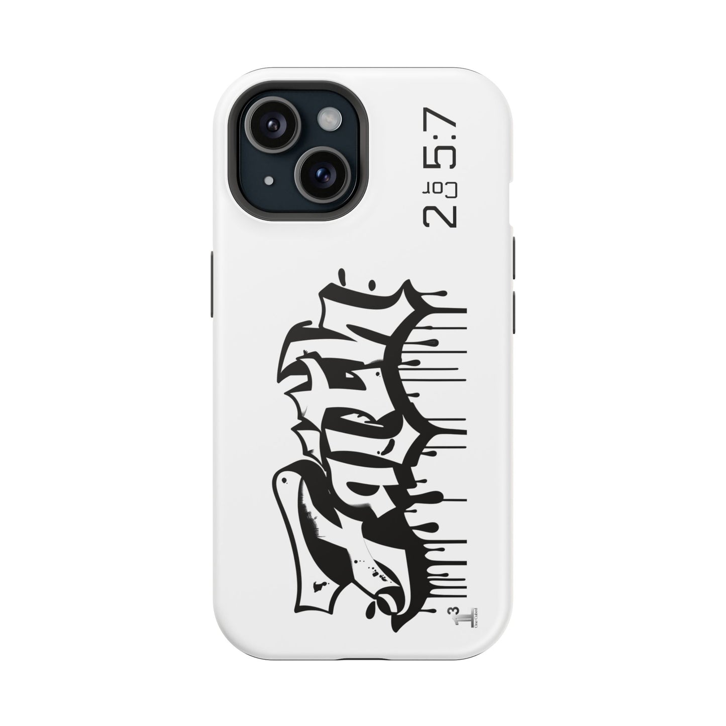 Magnetic Phone Case - Faith (White)