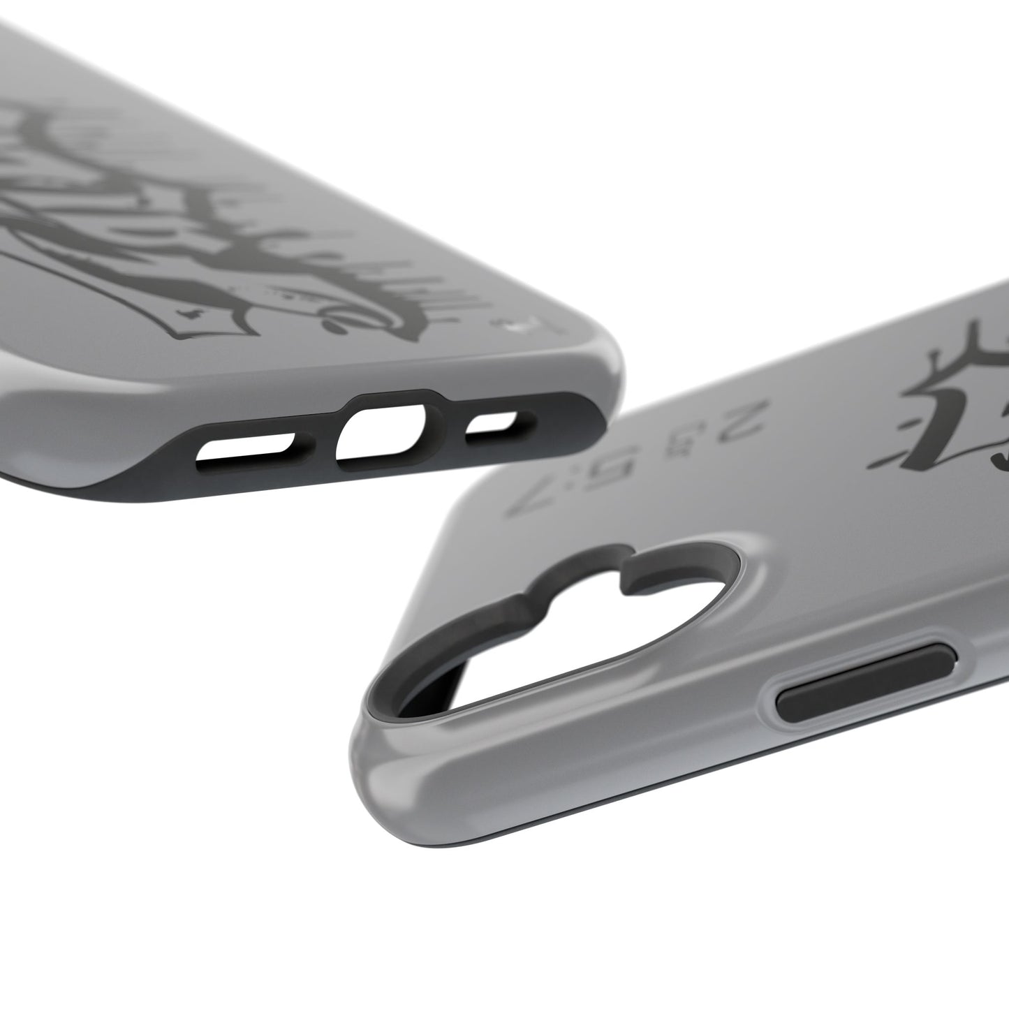 Magnetic Phone Case - Faith (Grey)