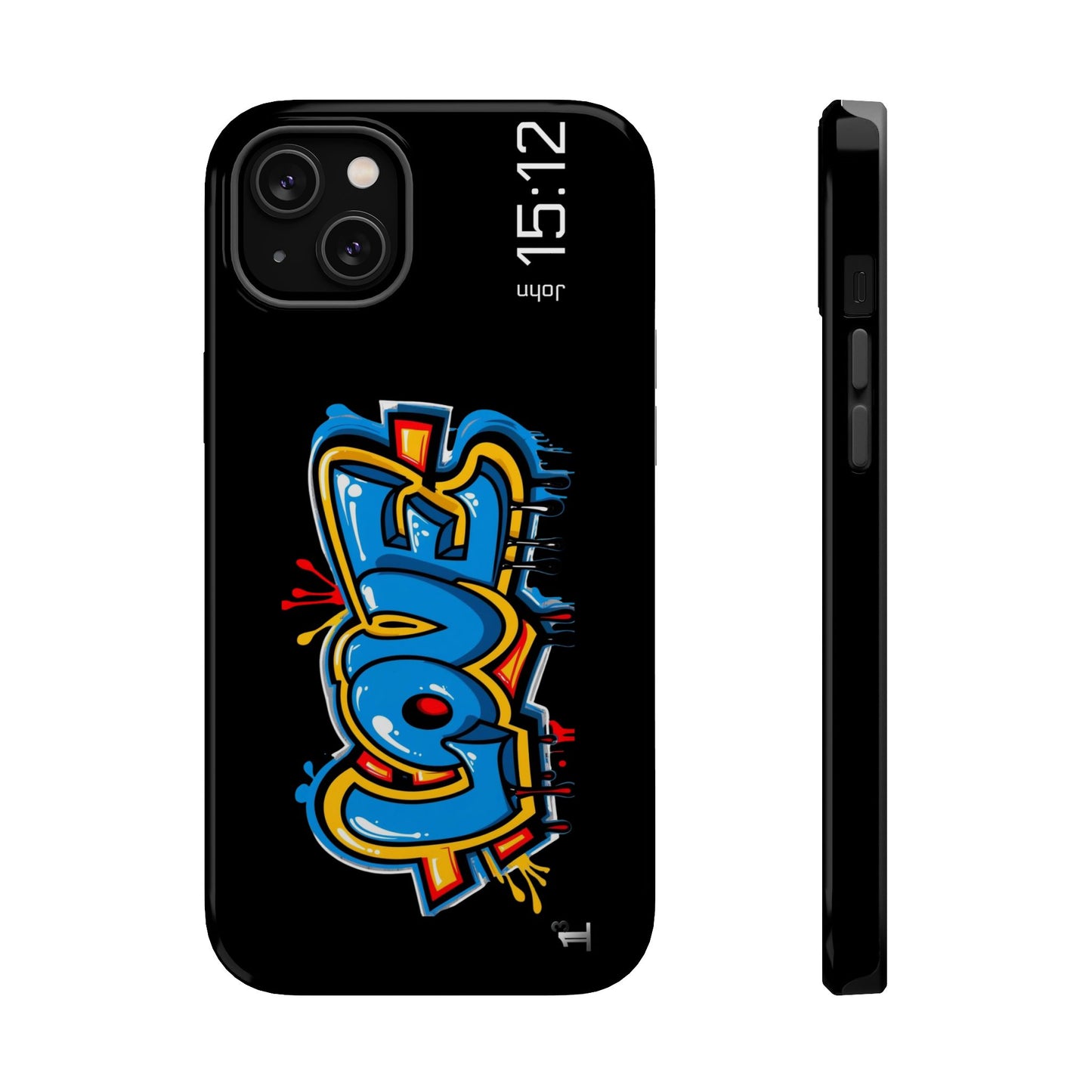 Magnetic Phone Case - Love (Black)