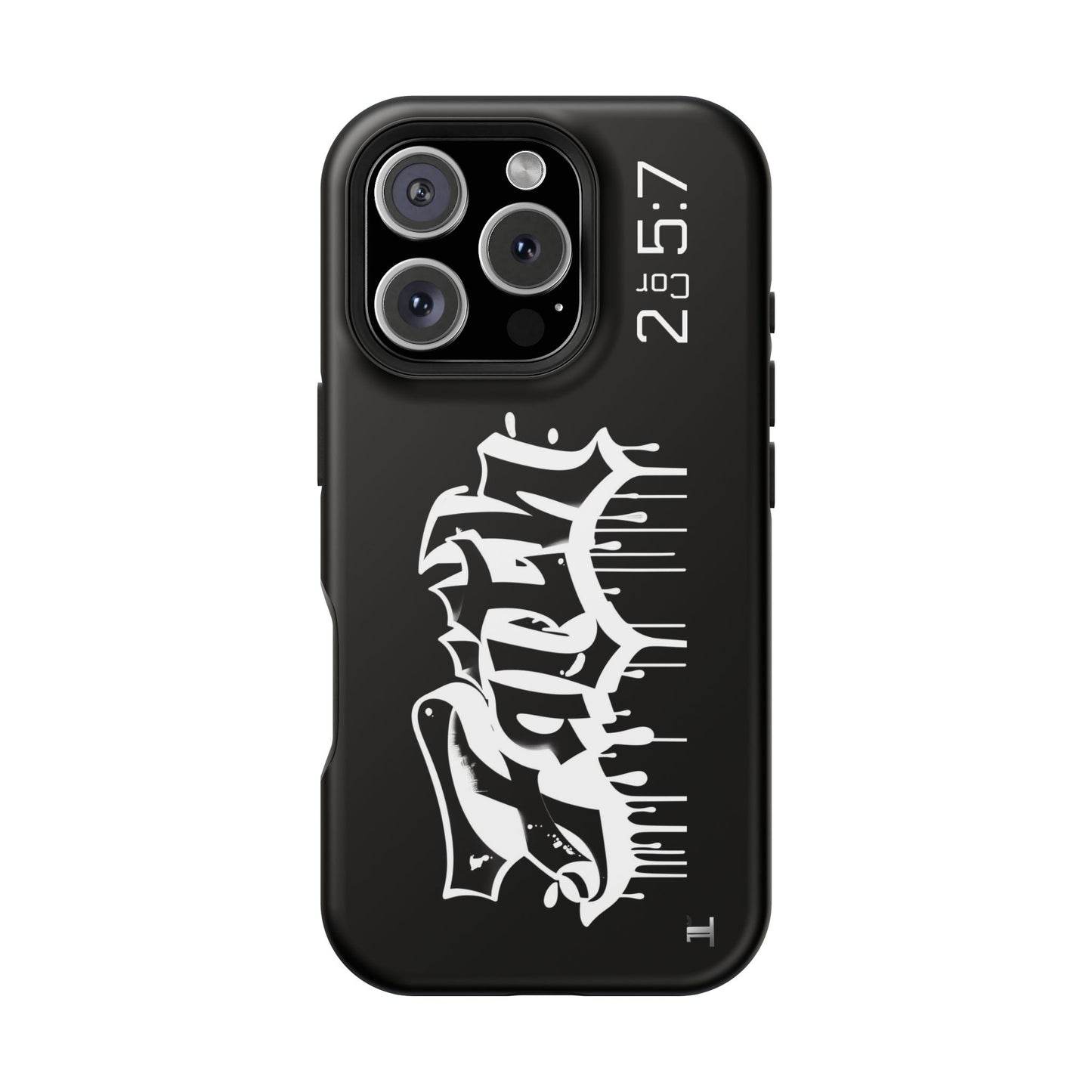 Magnetic Phone Case - Faith (Black)