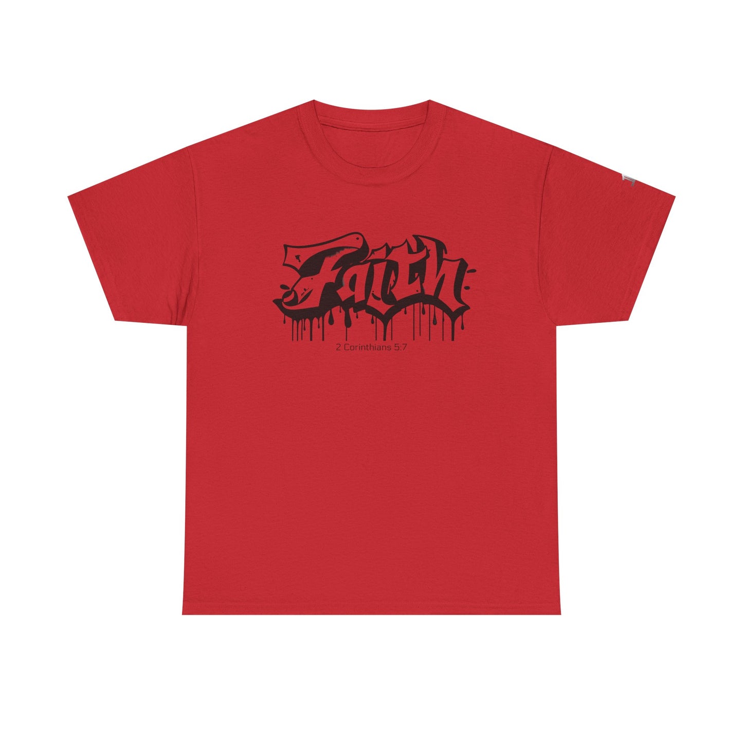 Faith (Graffiti) Unisex Tee - Religious Christian Apparel