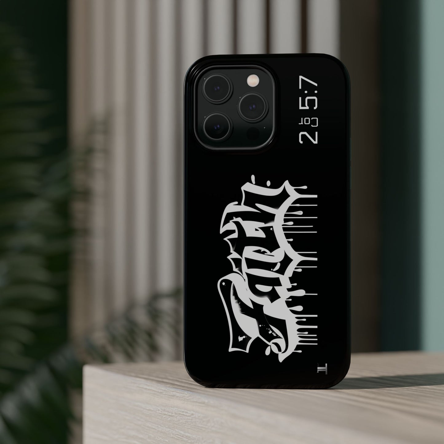 Magnetic Phone Case - Faith (Black)