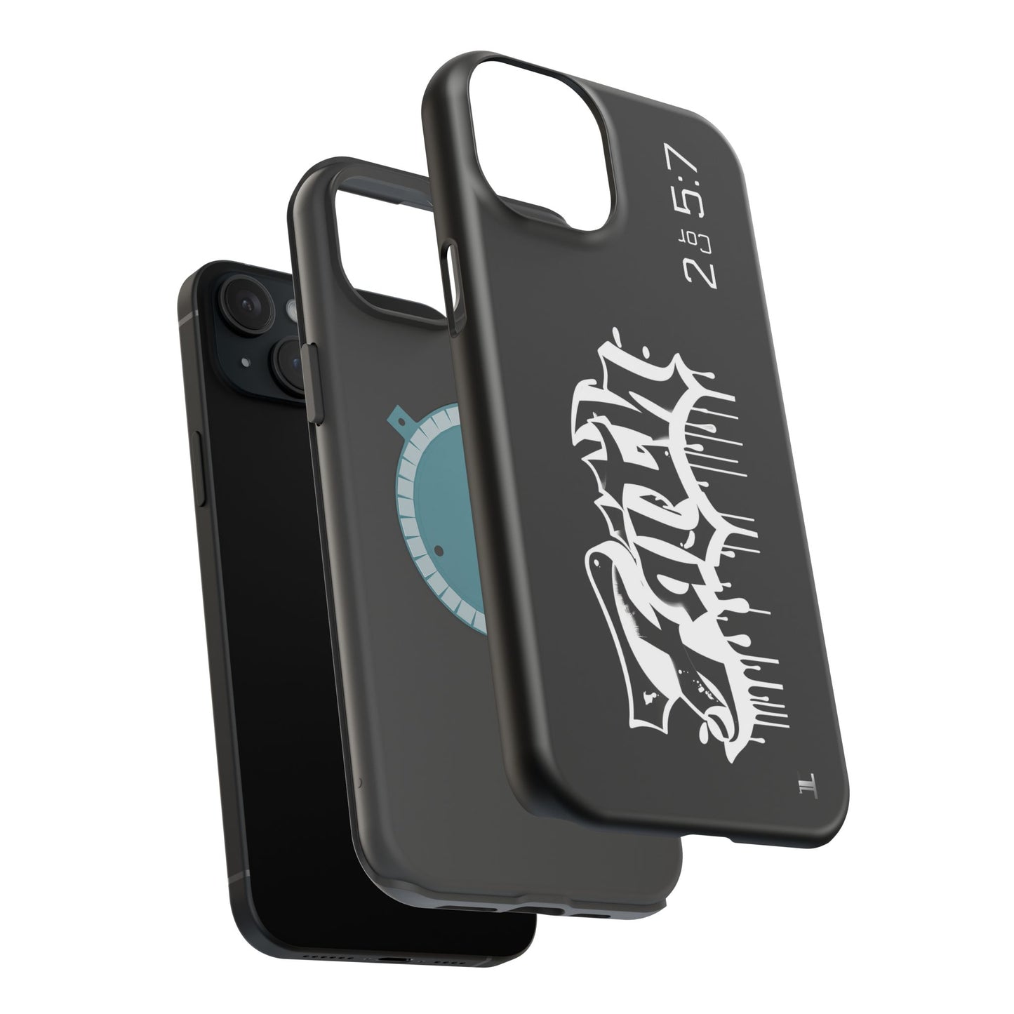 Magnetic Phone Case - Faith (Black)