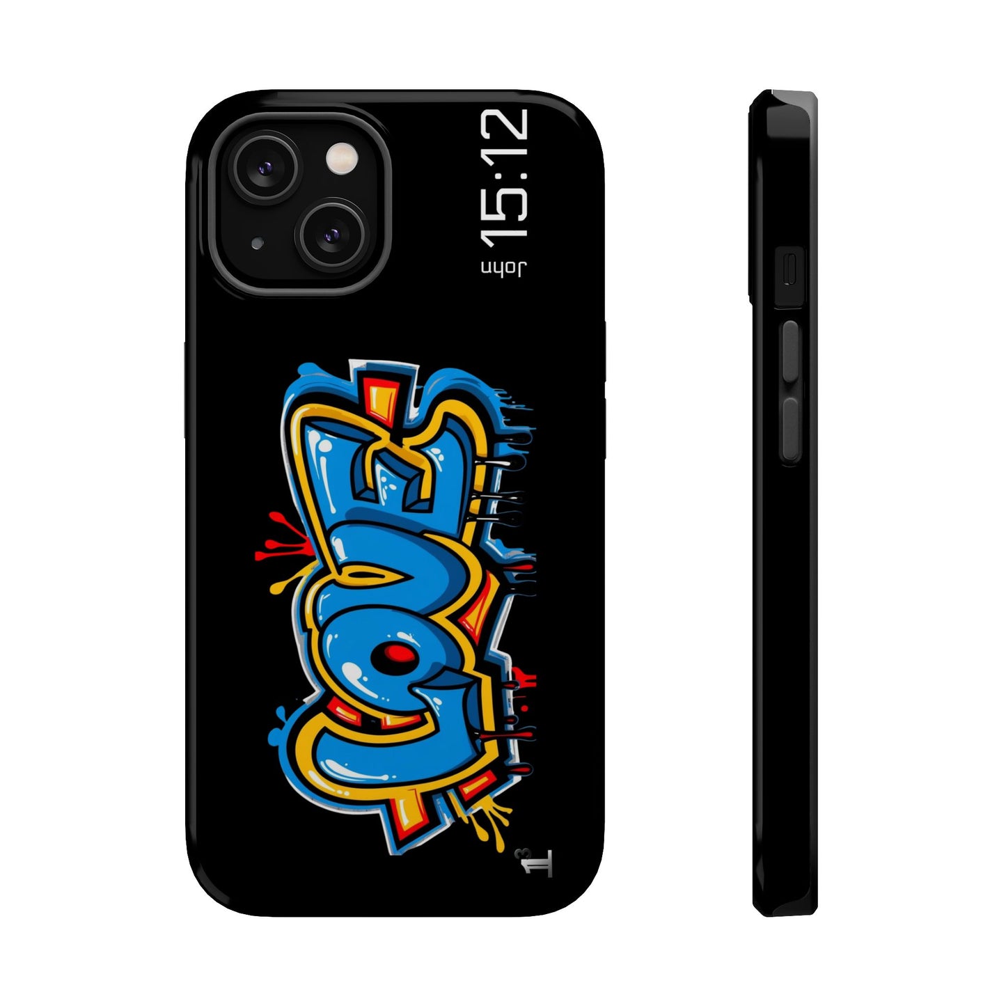 Magnetic Phone Case - Love (Black)