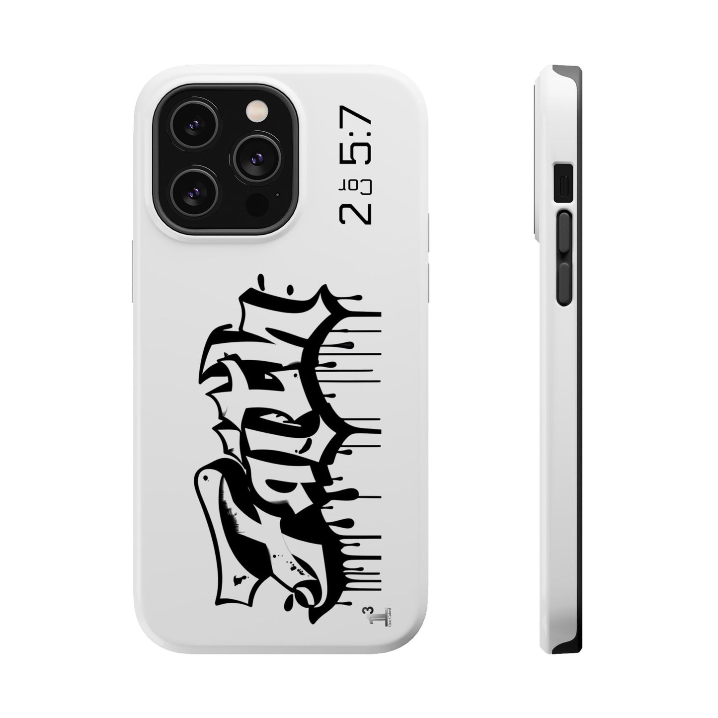 Magnetic Phone Case - Faith (White)