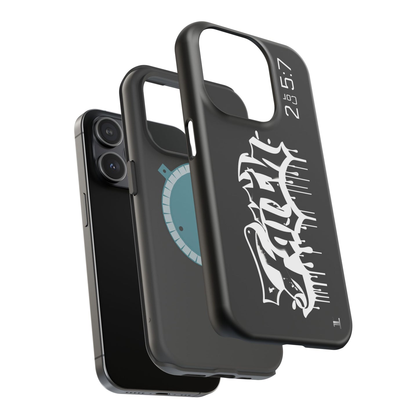 Magnetic Phone Case - Faith (Black)