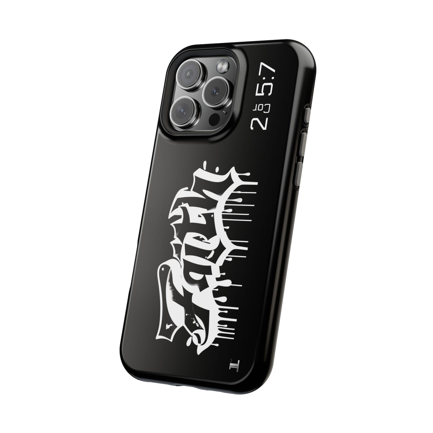 Magnetic Phone Case - Faith (Black)