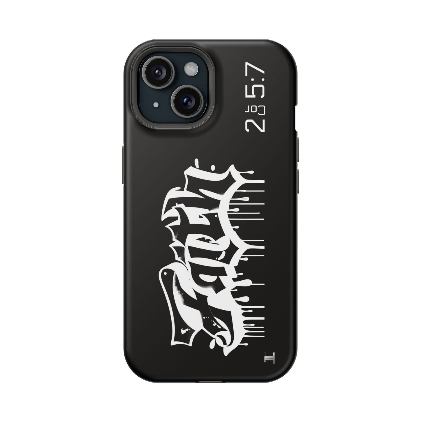 Magnetic Phone Case - Faith (Black)