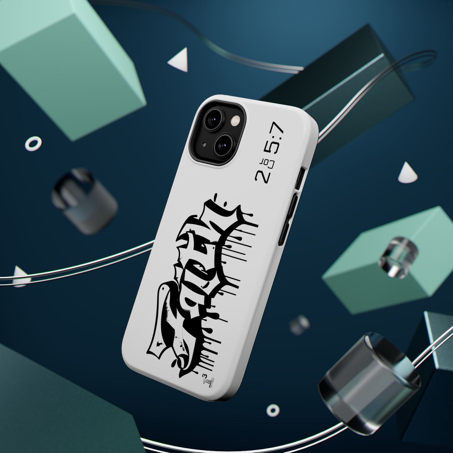 Magnetic Phone Case - Faith (White)