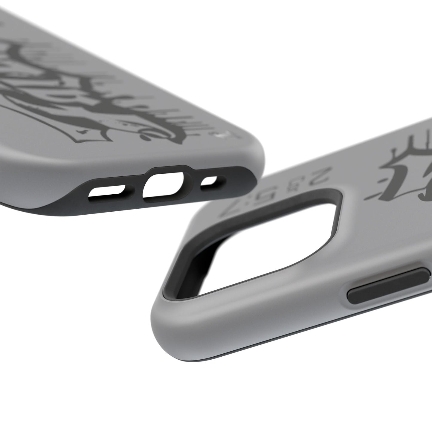 Magnetic Phone Case - Faith (Grey)