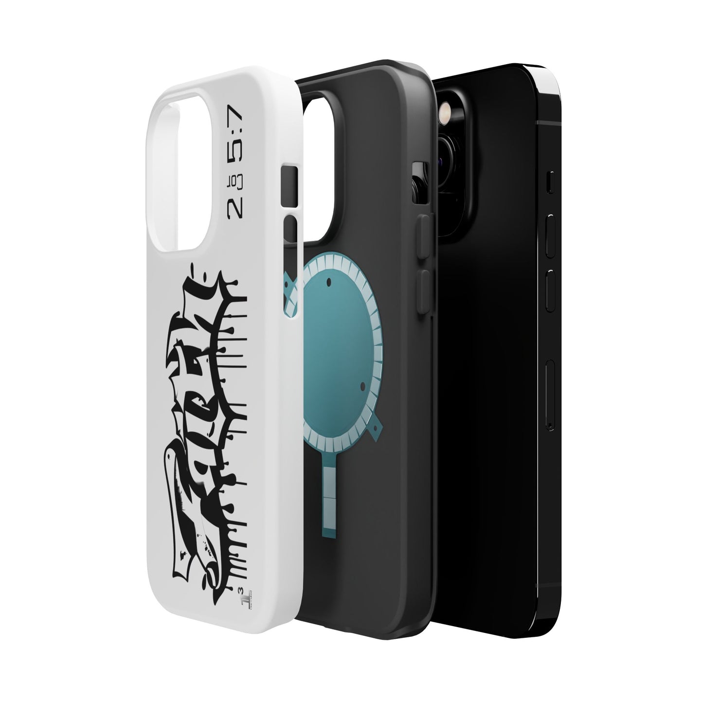 Magnetic Phone Case - Faith (White)