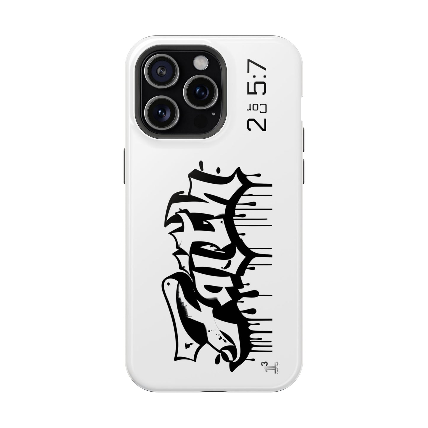 Magnetic Phone Case - Faith (White)