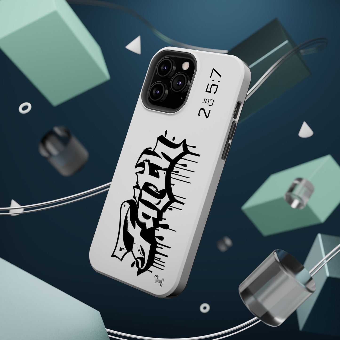 Magnetic Phone Case - Faith (White)