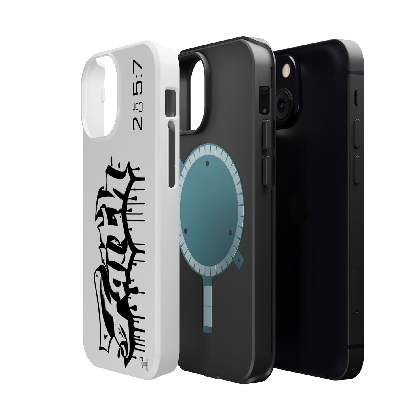 Magnetic Phone Case - Faith (White)