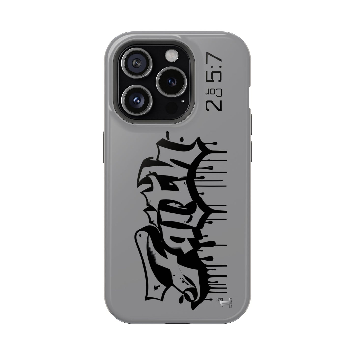 Magnetic Phone Case - Faith (Grey)