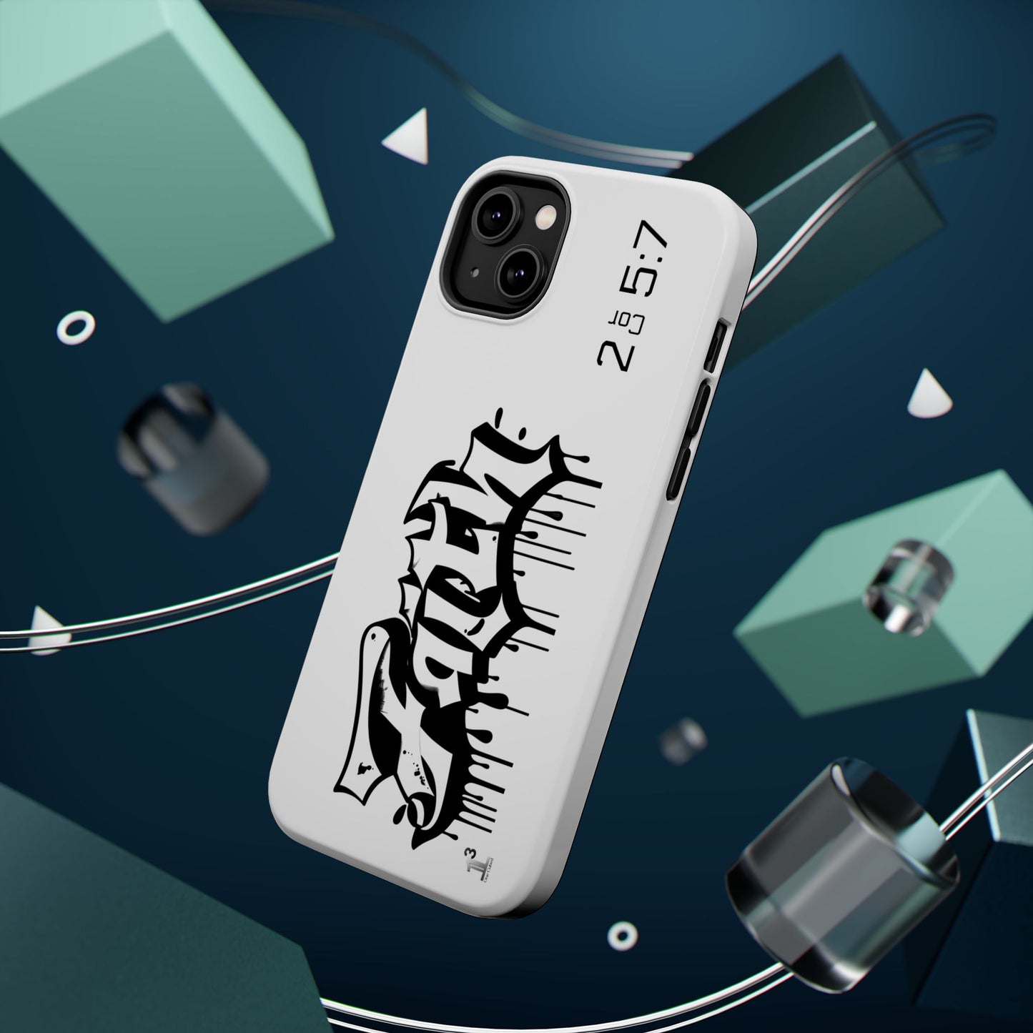 Magnetic Phone Case - Faith (White)