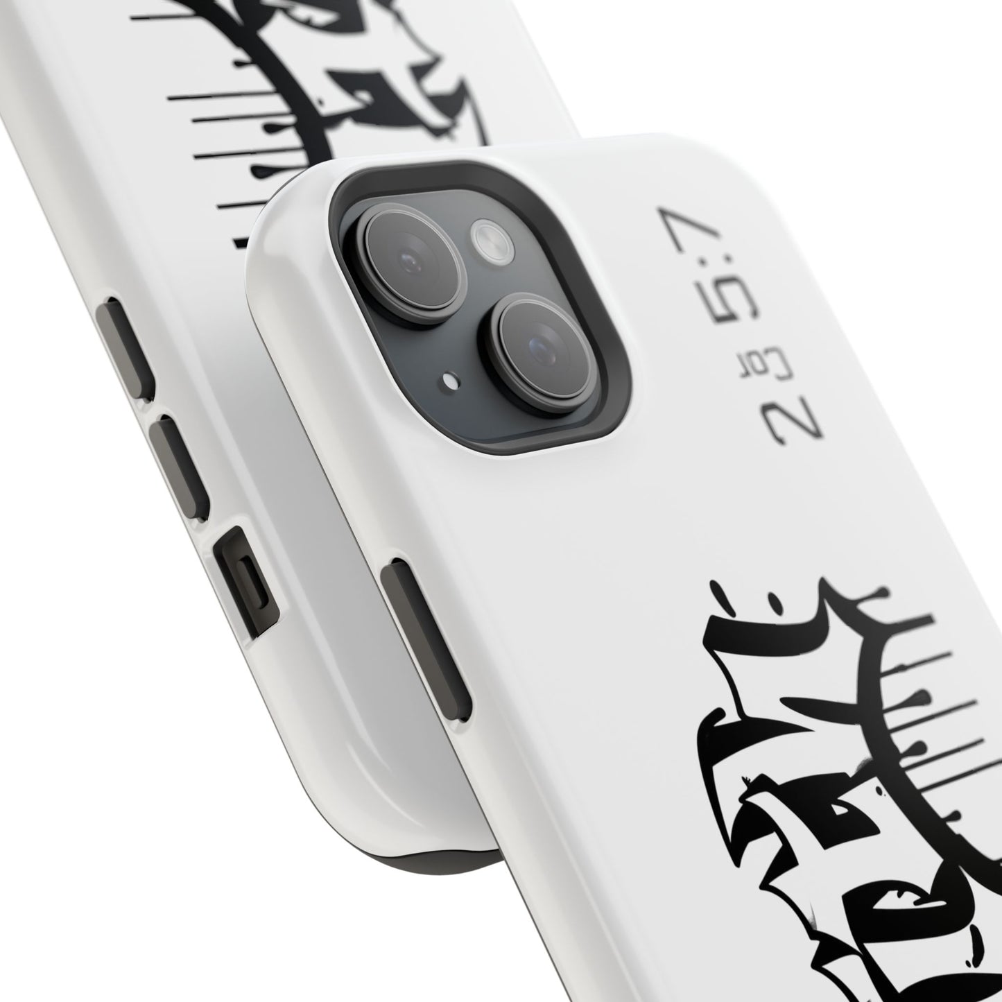 Magnetic Phone Case - Faith (White)