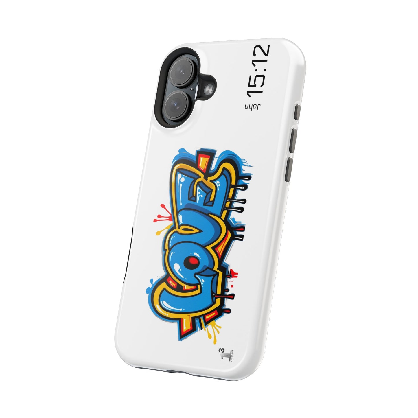 Magnetic Phone Case - Love (White)