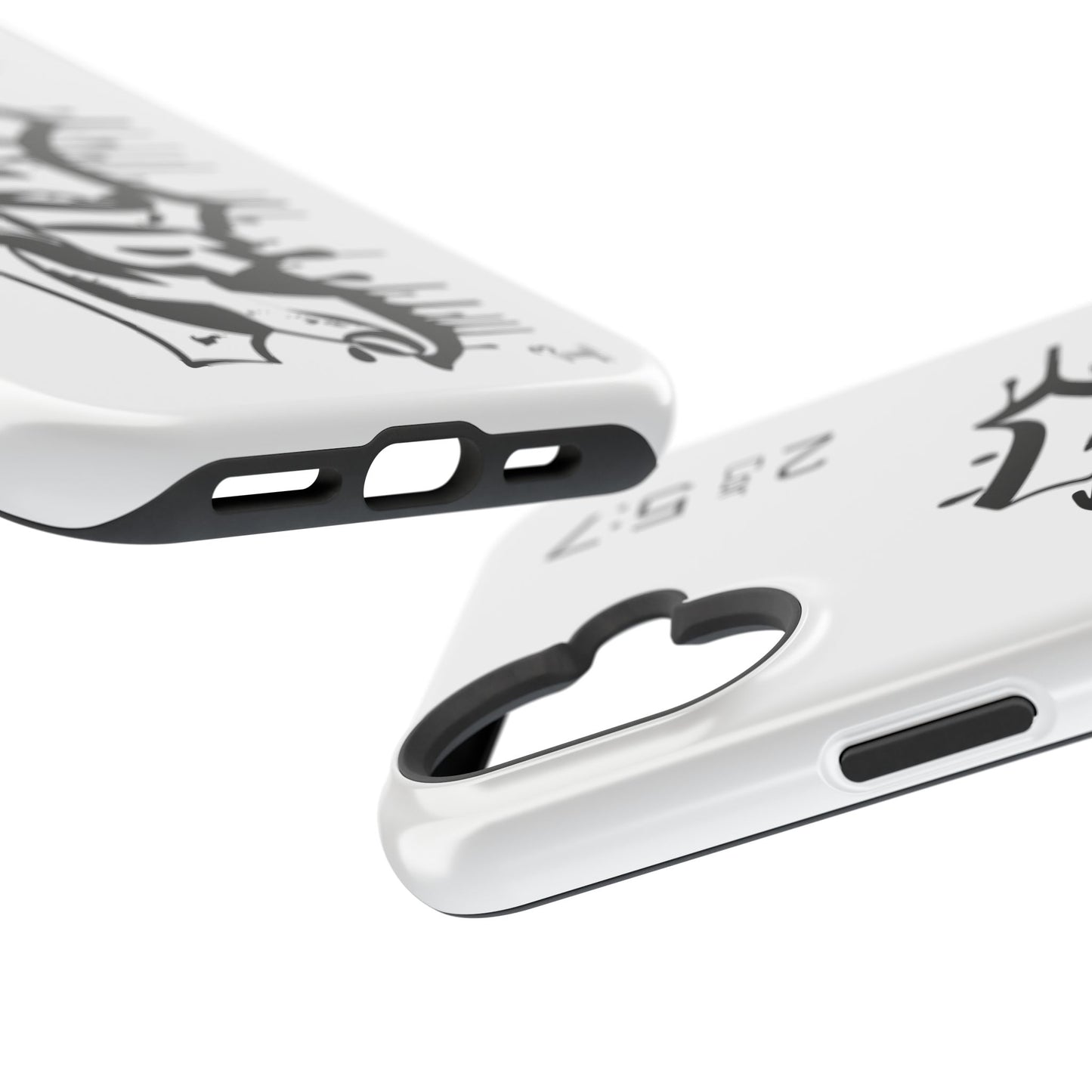 Magnetic Phone Case - Faith (White)