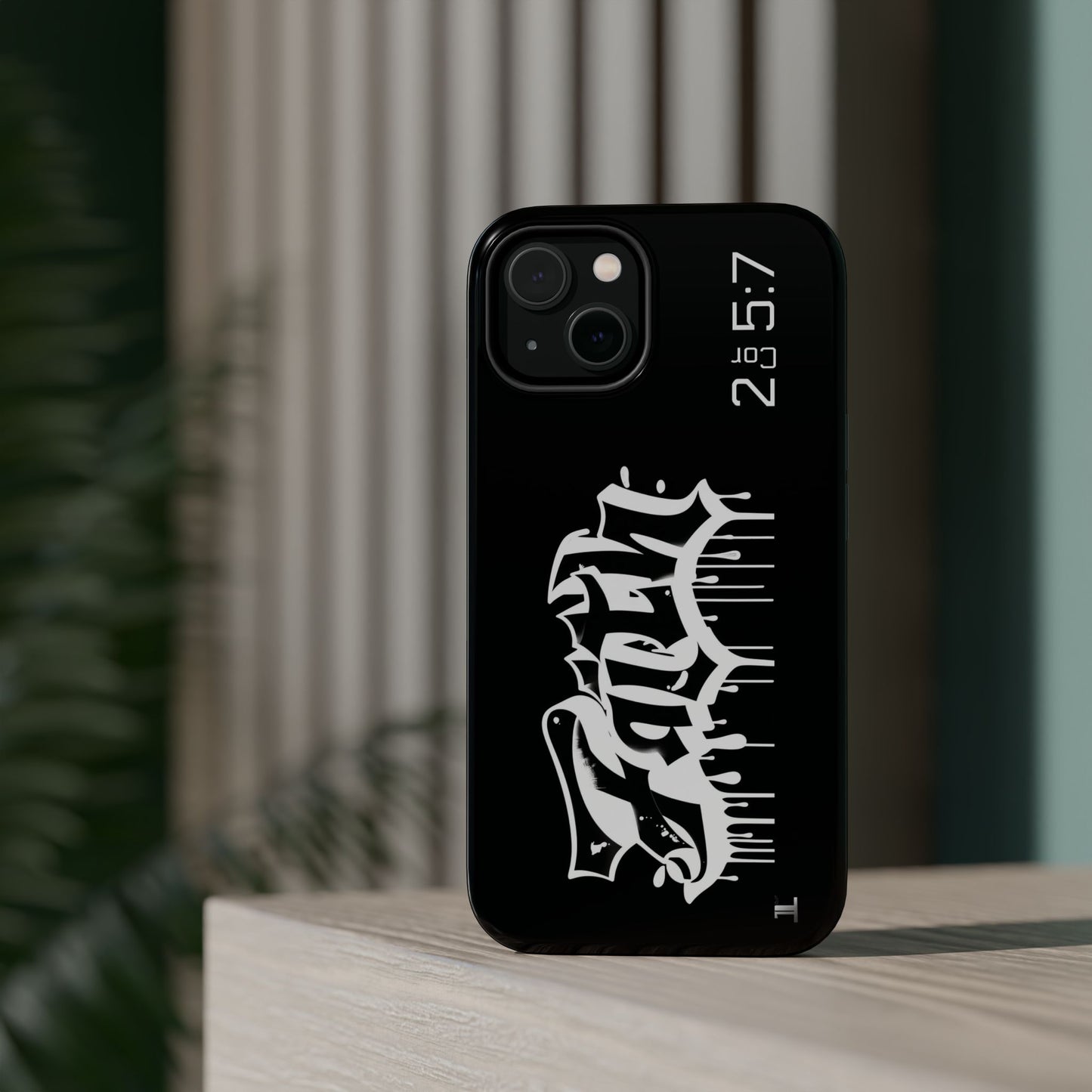 Magnetic Phone Case - Faith (Black)