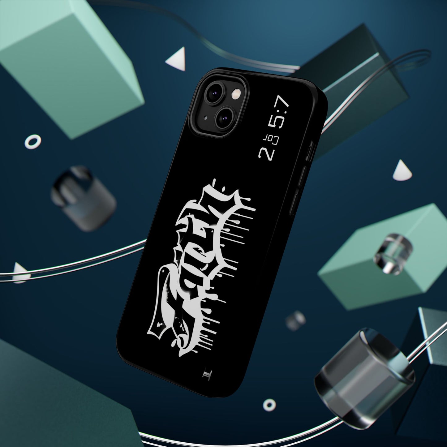 Magnetic Phone Case - Faith (Black)