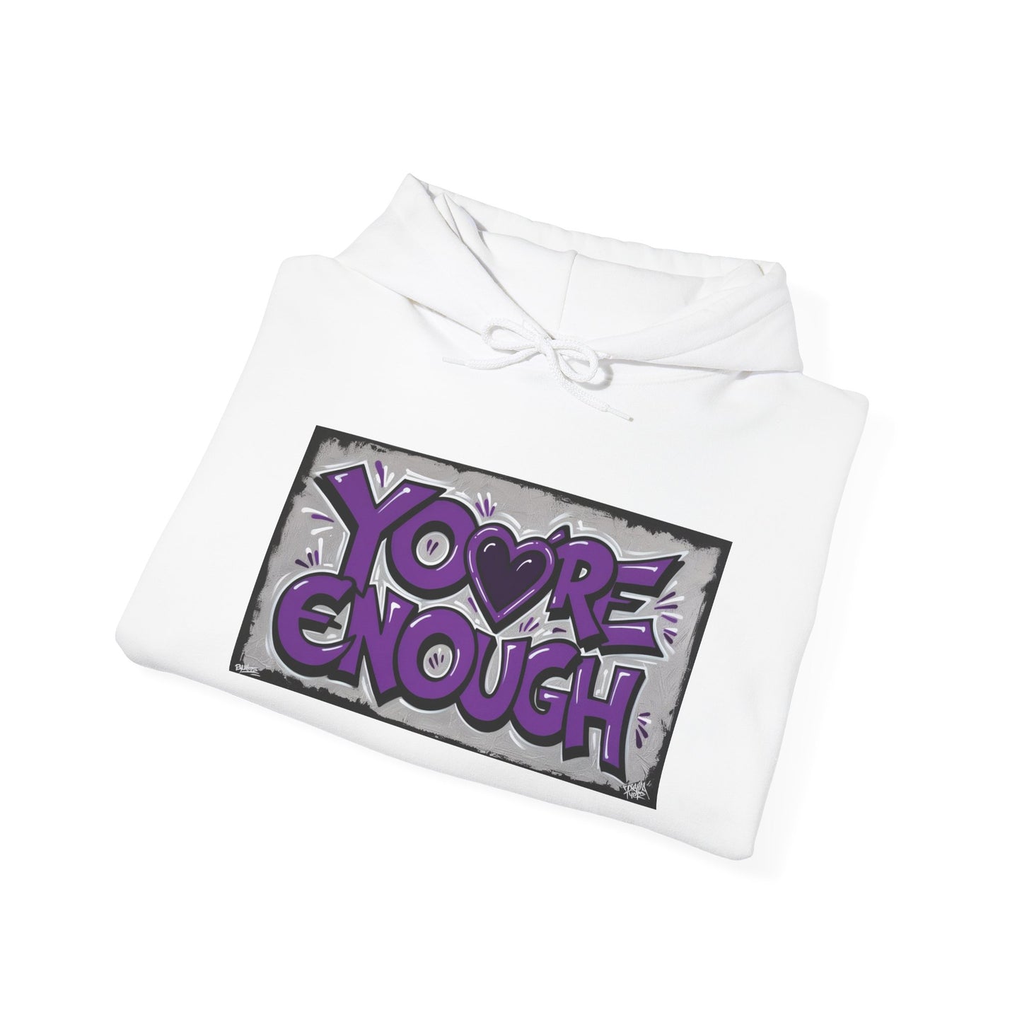 Hooded Sweatshirt You're Enough - Religious Christian Apparel