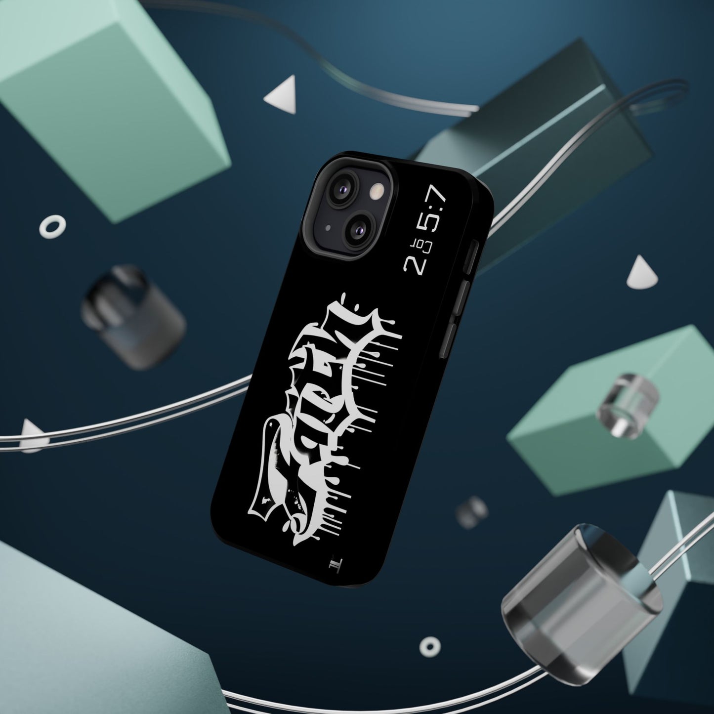 Magnetic Phone Case - Faith (Black)