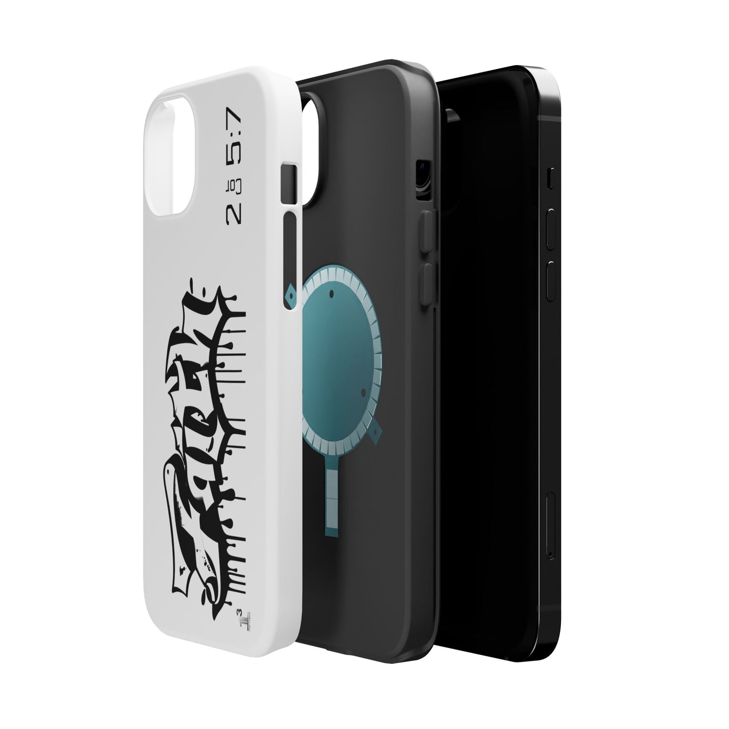 Magnetic Phone Case - Faith (White)