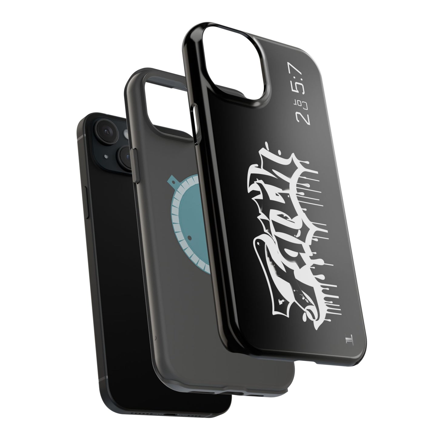 Magnetic Phone Case - Faith (Black)