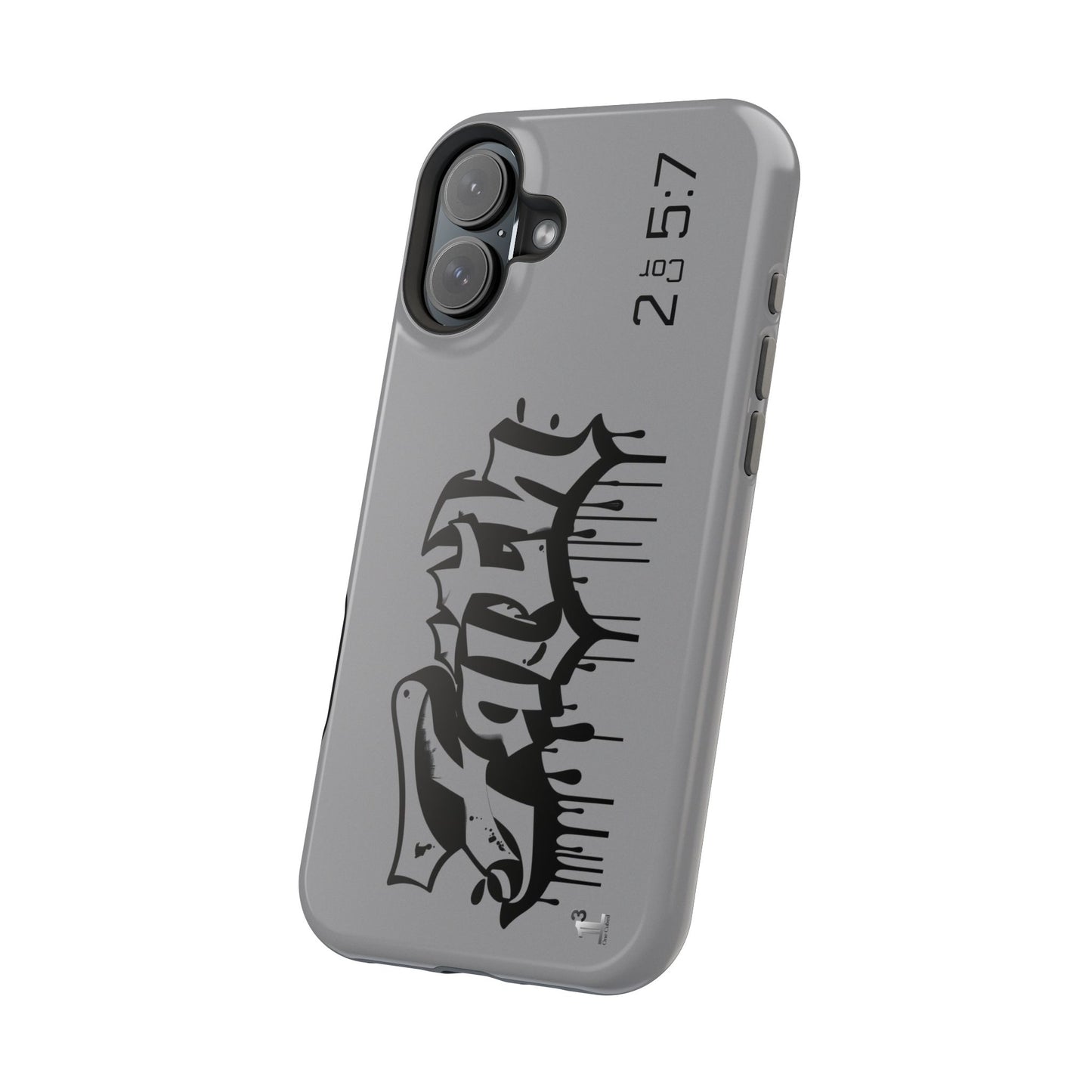 Magnetic Phone Case - Faith (Grey)