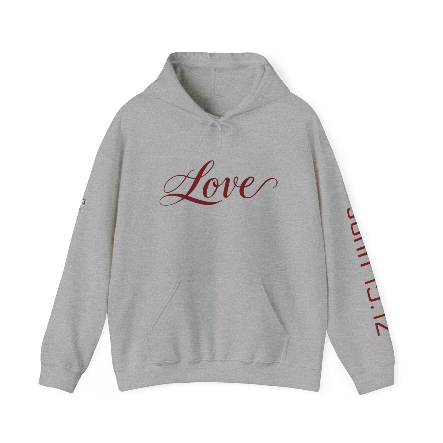 Hooded Sweatshirt - Know God's Love - Religious Christian Apparel