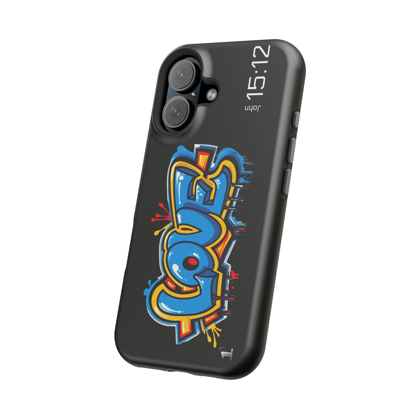 Magnetic Phone Case - Love (Black)