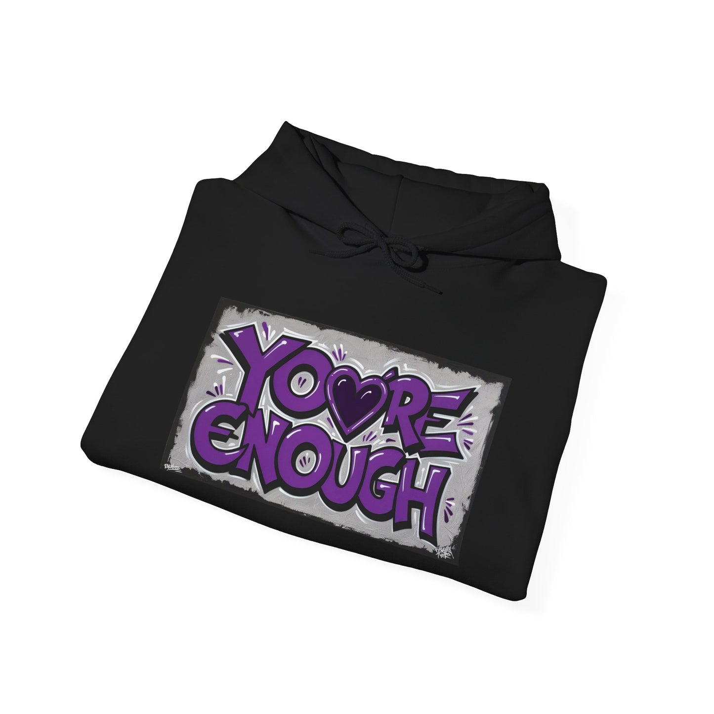 Hooded Sweatshirt You're Enough - Religious Christian Apparel