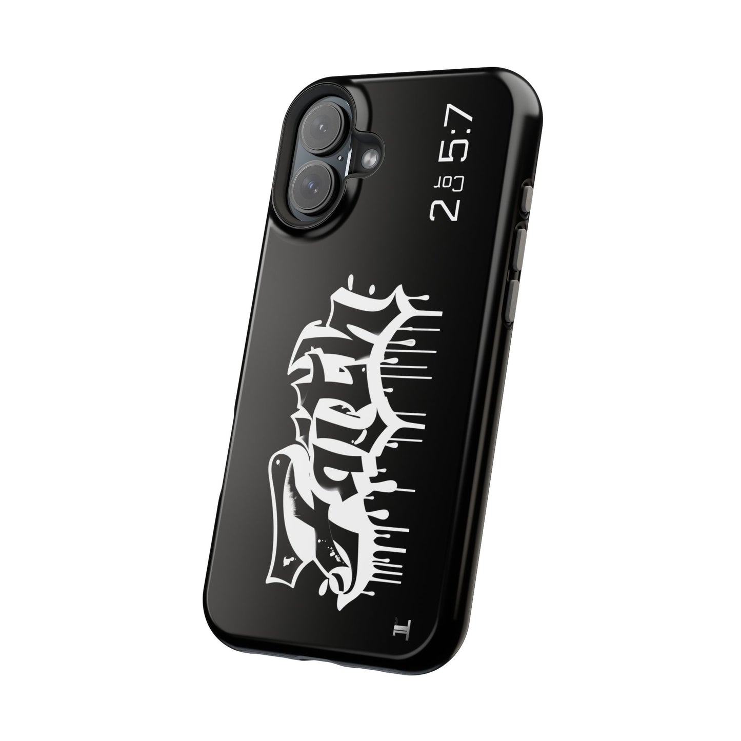 Magnetic Phone Case - Faith (Black)