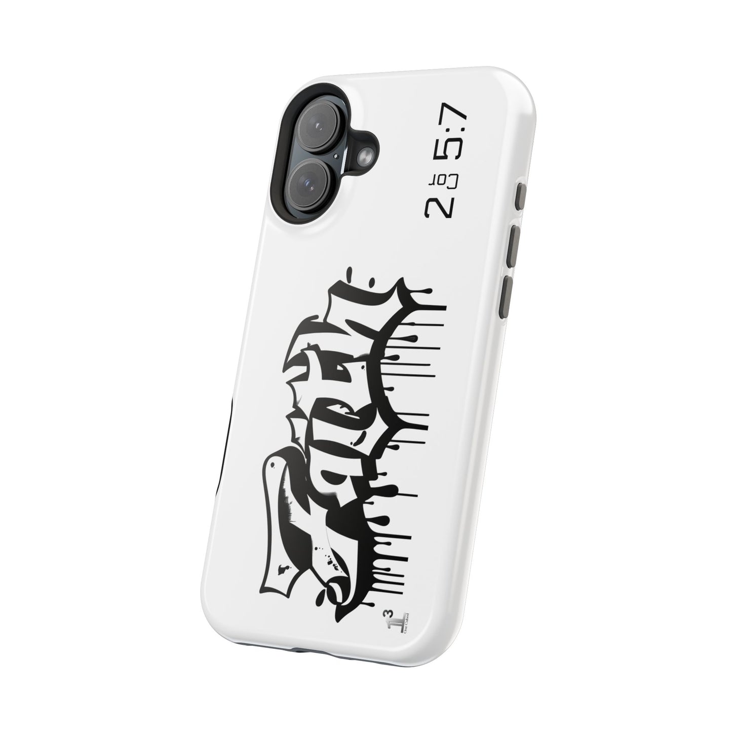 Magnetic Phone Case - Faith (White)